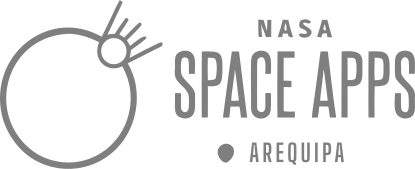 Logo de NASA Space Apps Arequipa, iniciativa tech que CapTech patrocina